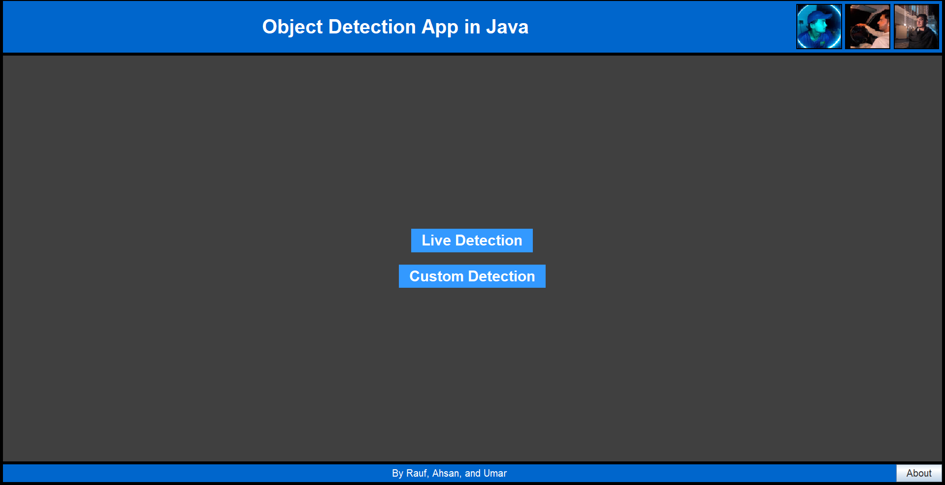 Object Detection App in Java