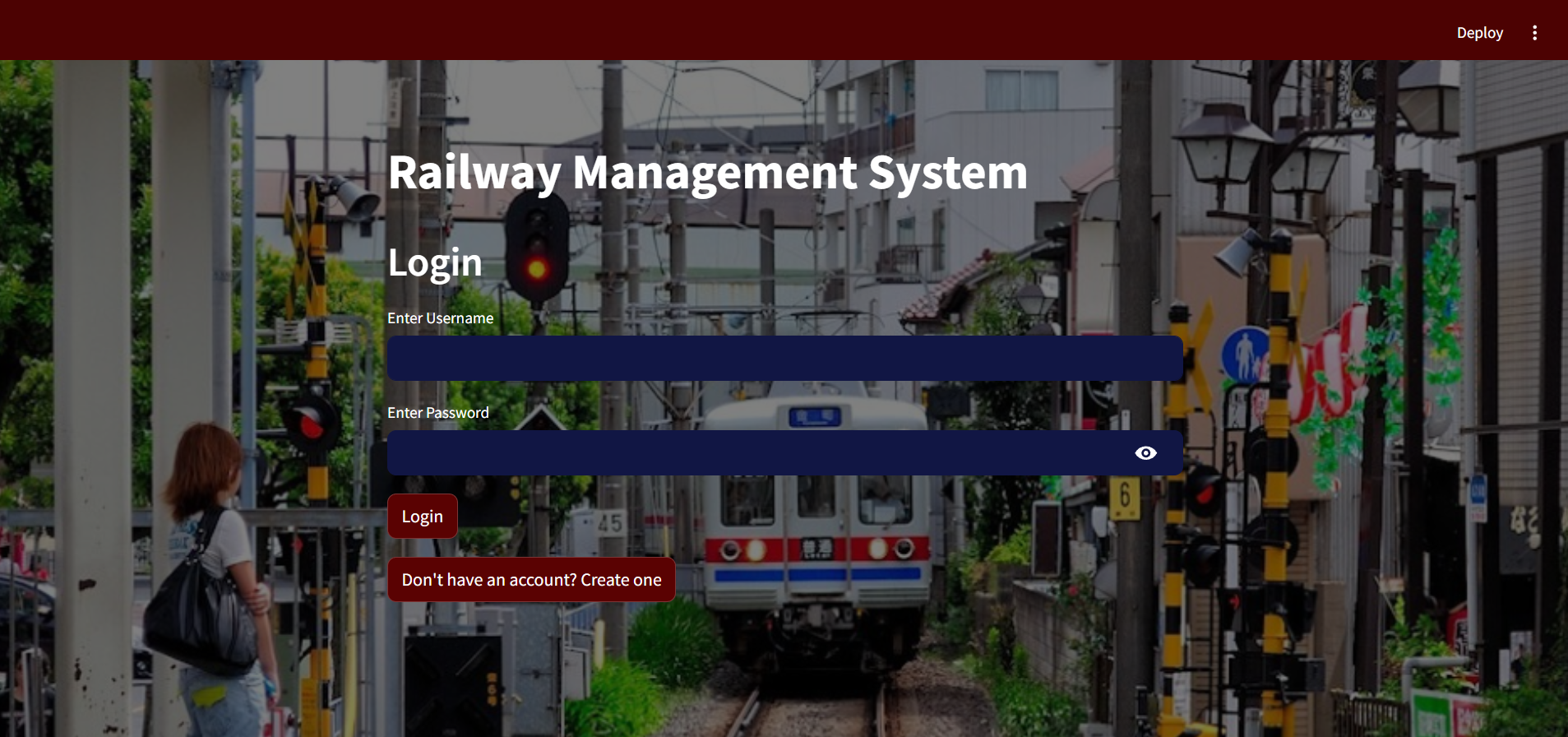 Railway Managment System